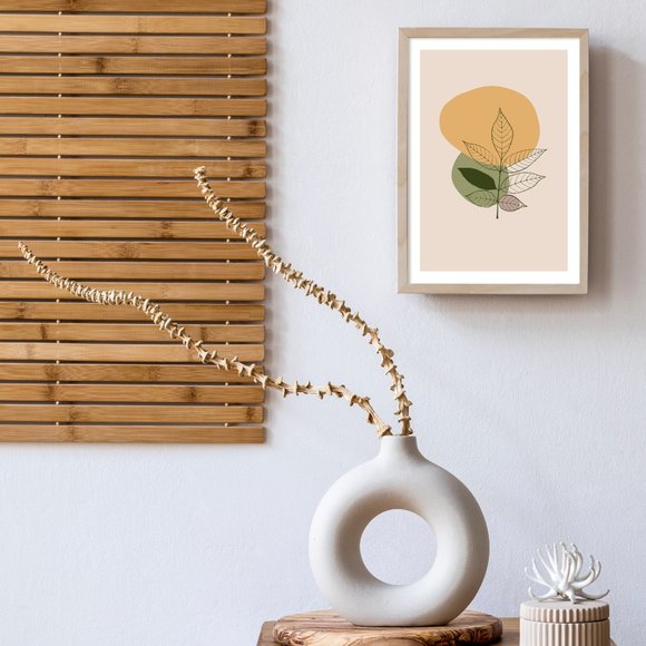 Modern Minimalist Abstract Nature Boho Wall Art Print Home Decor [No Fra… - Picture 4 of 5
